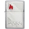 Zippo 2024 Zippo Supplement, Tiles Emblem, Brushed Chrome ZIP-48126 - alternate 1
